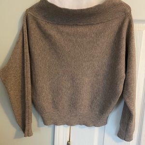 Off shoulder sweater